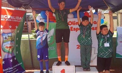 Atletas destacan en los Juegos Regionales de Pedro Juan Caballero.