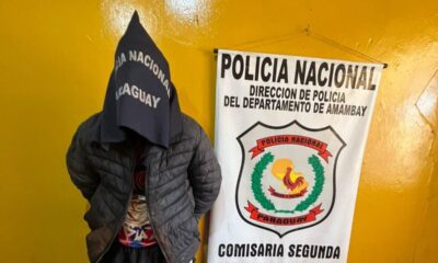 Aprehenden a un hombre por asaltar a una mujer y recuperar los artículos sustraídos en Pedro Juan Caballero.