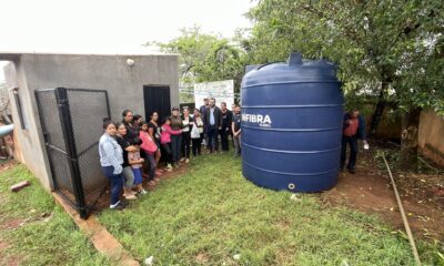 PJC: Entrega de tanque de agua a familias afectadas en Romero Cue