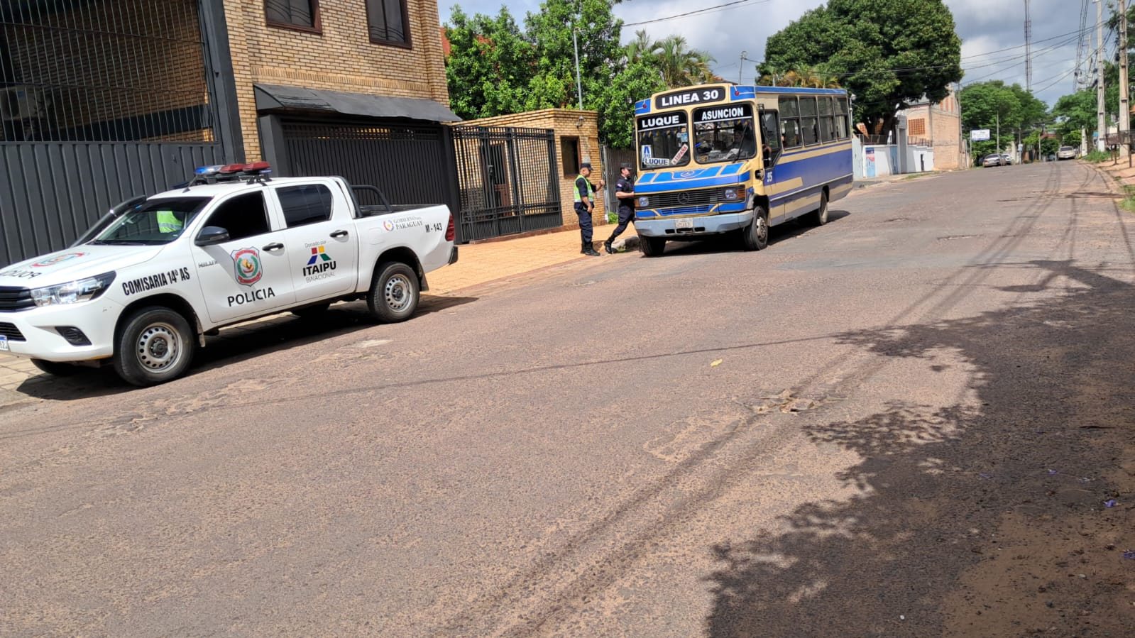 Operativo de Seguridad en Asunción: Control en Transportes Públicos