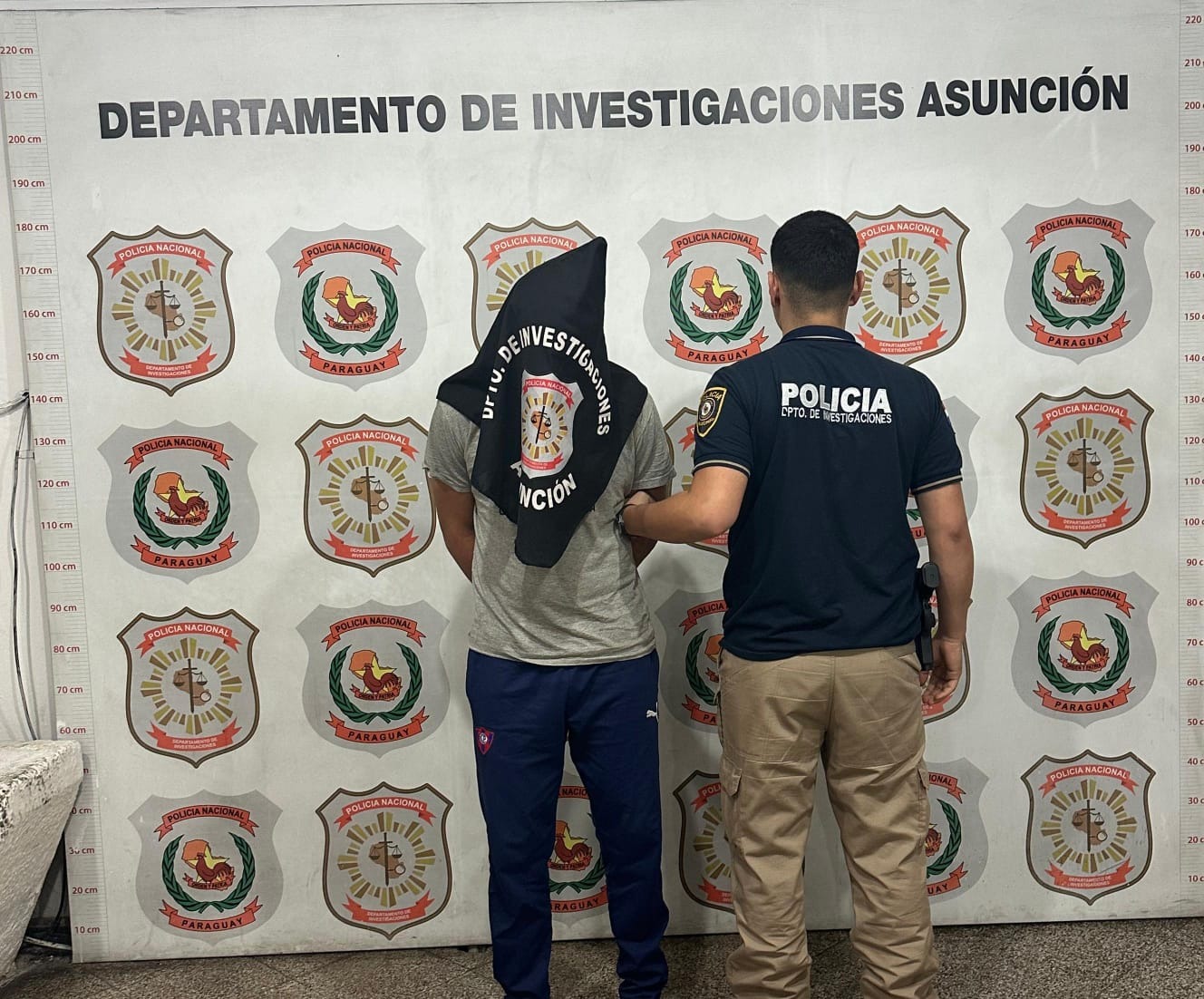 Detenido en Luque hombre con orden de captura pendiente.