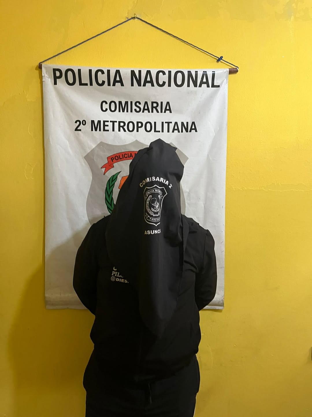 Detención por orden de captura ejecutada en Asunción hoy.