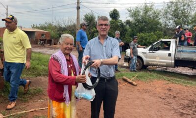 PJC: Entregan nueva caja de agua para mejorar el abastecimiento en comunidad