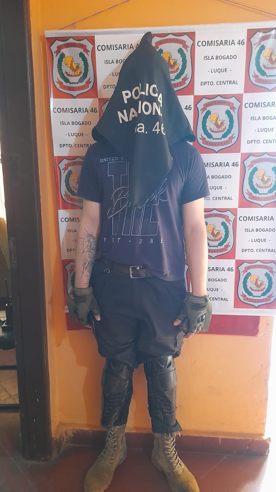 Intervención policial en Luque: homicidio, aprehensión e incautación de arma