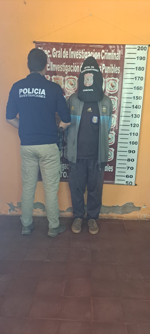 Detenido hombre en Caazapá con orden captura por abuso sexual. Detenido hombre en Caazapá con orden captura por abuso sexual.