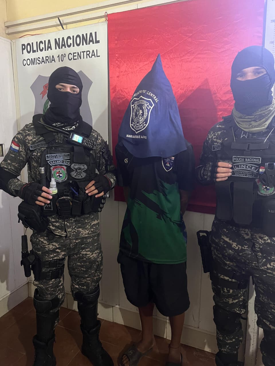 Hombre detenido en Asunción por orden de captura vigente Hombre detenido en Asunción por orden de captura vigente