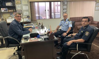 PJC: Recepción del nuevo Director de Policía en Pedro Juan Caballero
