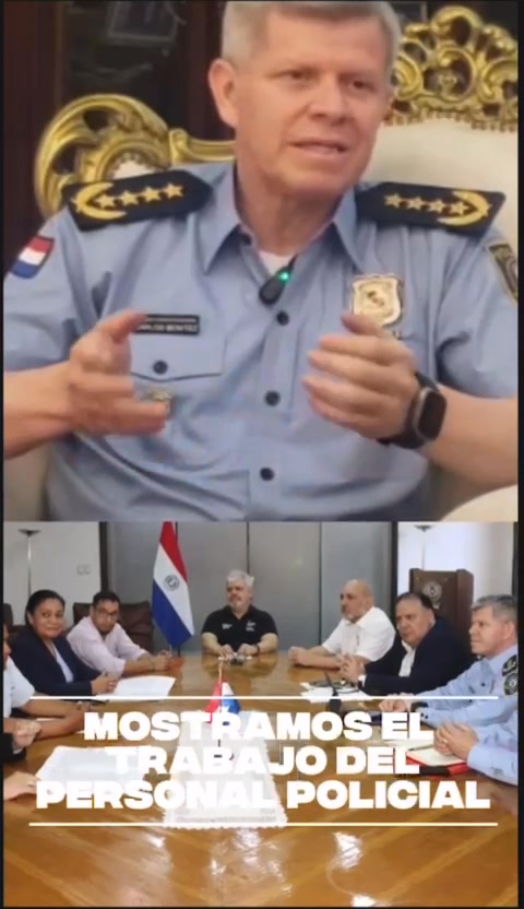 Comandante destaca comunicación estratégica en aniversario policial Paraguay Comandante destaca comunicación estratégica en aniversario policial Paraguay