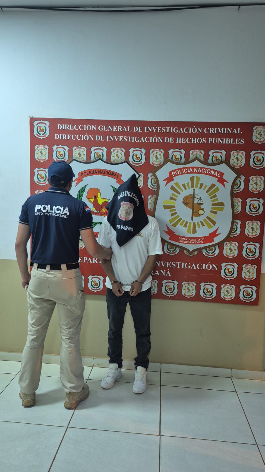 Detienen a hombre en Alto Paraná por robo agravado. Detienen a hombre en Alto Paraná por robo agravado.
