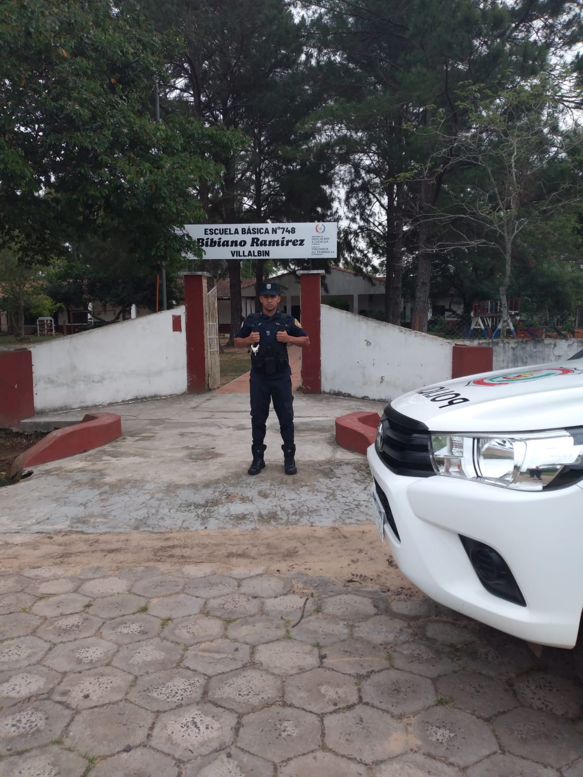 Escuela Segura: Refuerzan Seguridad y Tránsito para Alumnos en Ñeembucú