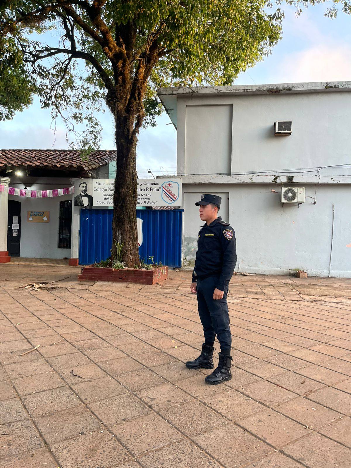 Escuela Segura: Policía Nacional Refuerza Seguridad en Asunción