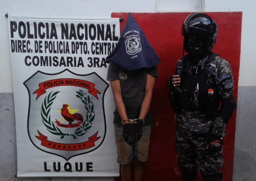 Detienen a hombre por tres órdenes de captura en Luque Detienen a hombre por tres órdenes de captura en Luque