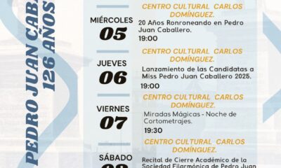 PJC: Aniversario de Pedro Juan Caballero Celebrando Progreso y Cultura Juntos