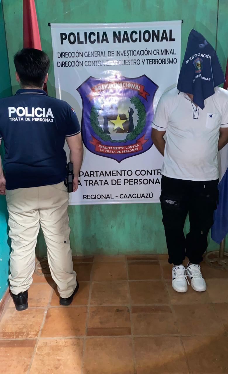 Detienen a hombre con orden captura por supuesto hurto en Caaguazú Detienen a hombre con orden captura por supuesto hurto en Caaguazú