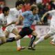 Diego Forlán, ingresado tras romperse tres costillas en un partido ||