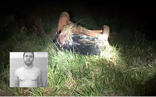 Foragido da Justiça morre em acidente na estrada entre Aral Moreira e Sanga Puitã. Foragido da Justiça morre em acidente na estrada entre Aral Moreira e Sanga Puitã.