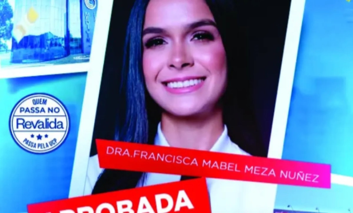 Médica de Pedro Juan Caballero, graduada en la UCP, supera el Revalida y podrá ejercer en Brasil. Médica de Pedro Juan Caballero, graduada en la UCP, supera el Revalida y podrá ejercer en Brasil.