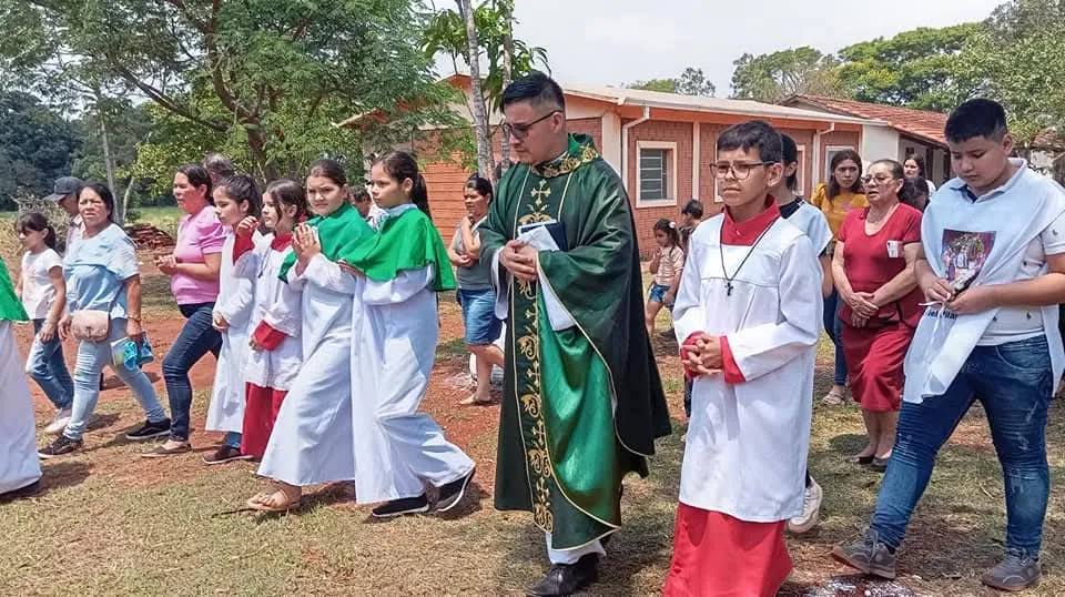 La colonia Potrero Sur de Zanja Pytã celebró con devoción y entusiasmo su festividad en honor a la Virgen del Pilar.