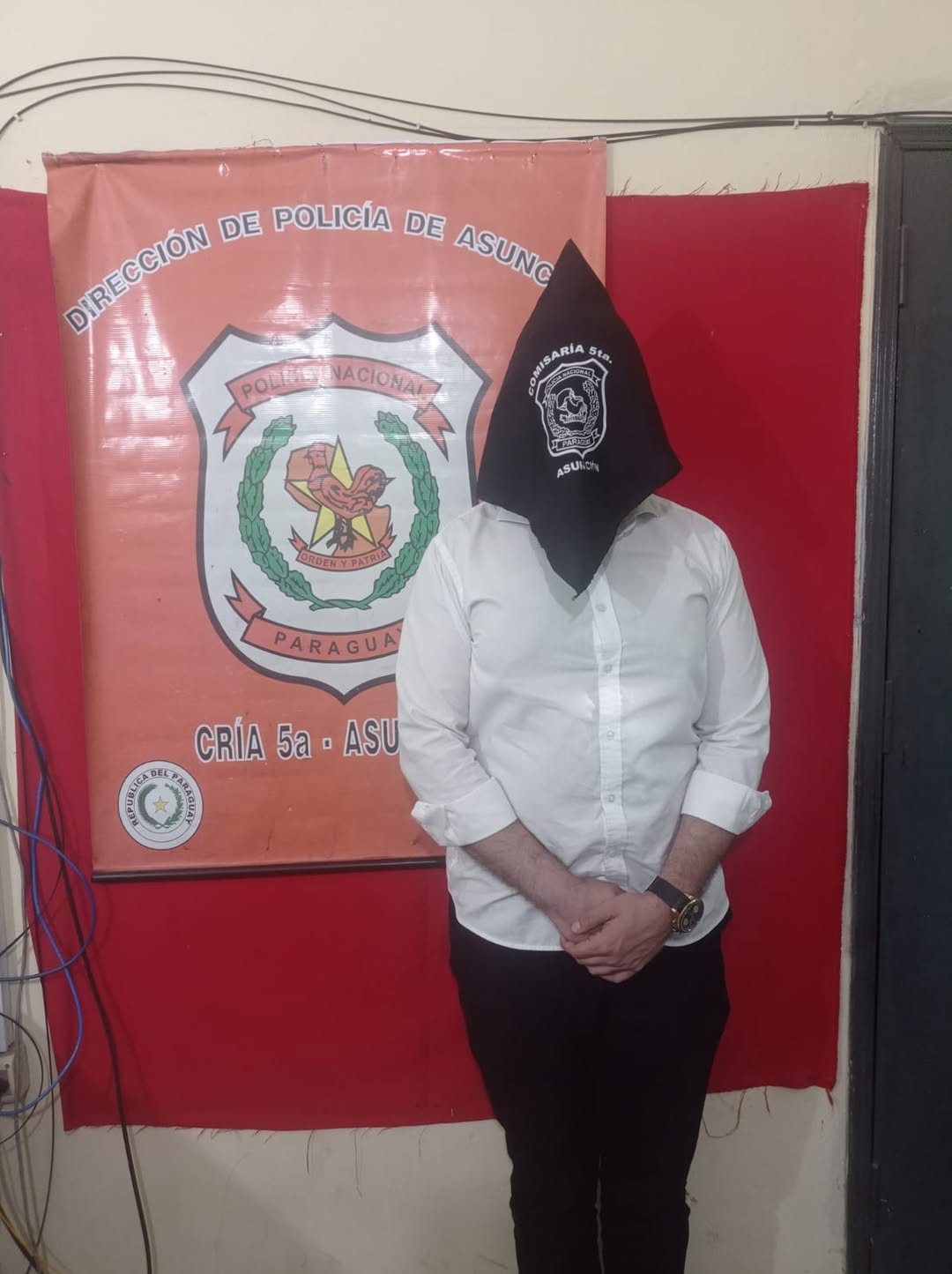 Hombre detenido en Asunción por peligro en tránsito terrestre