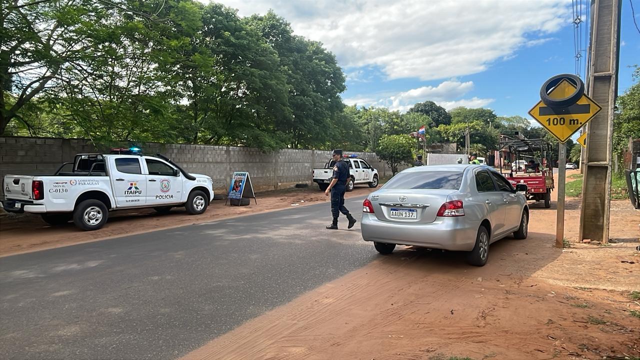 Cobertura de seguridad y verificación en puntos estratégicos del Dpto. Central