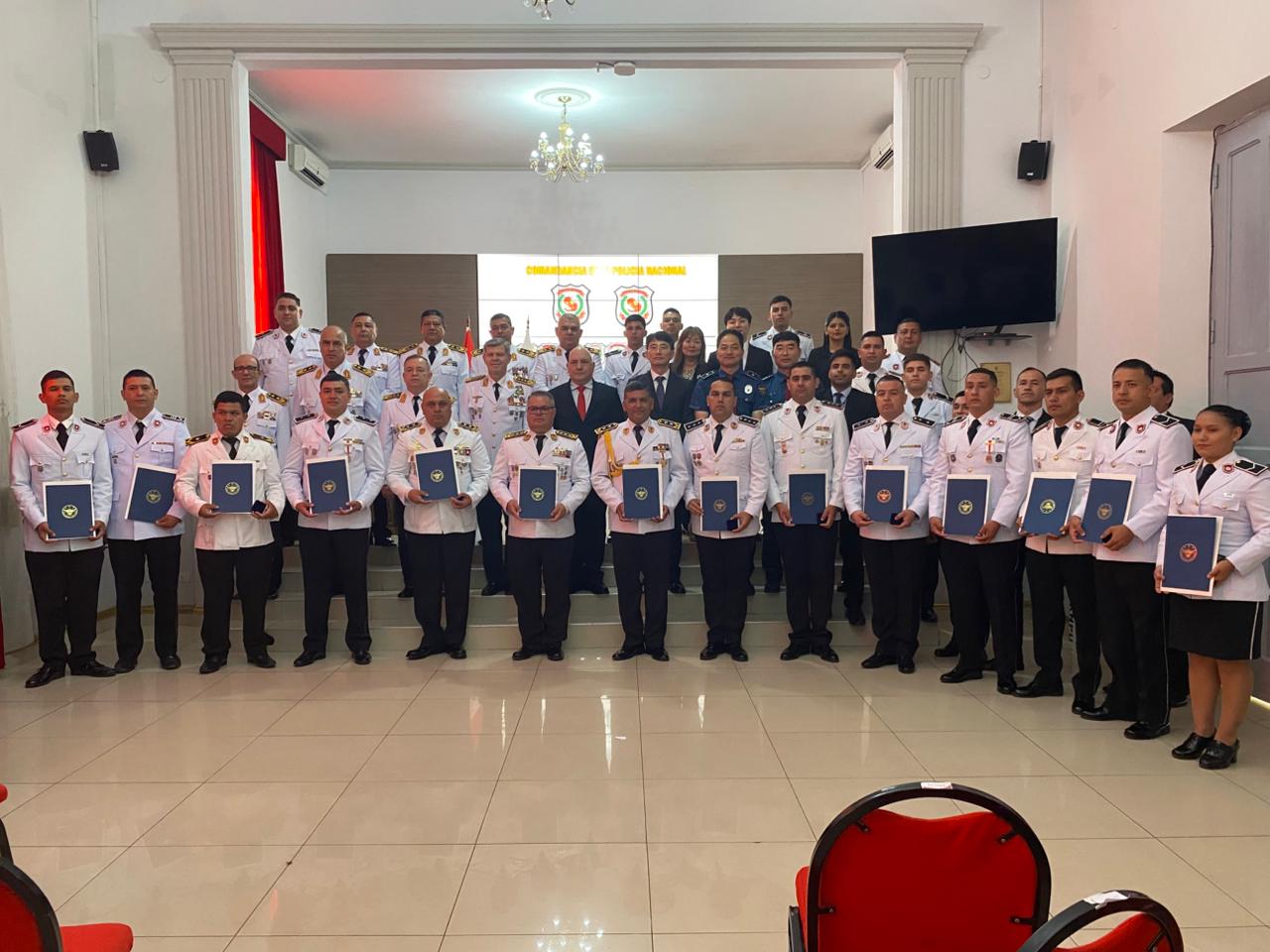 Ceremonia de Egreso Curso Operaciones de Drones por Policía Coreana