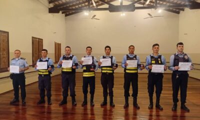 PJC: Acto de entrega de certificados a nuevos policías de tránsito municipales
