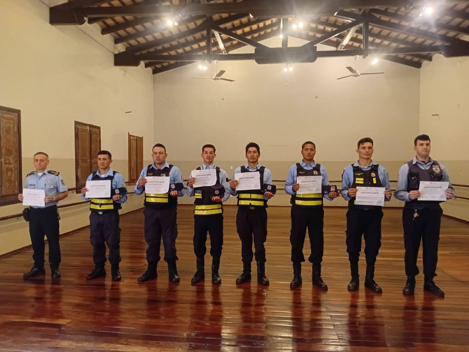 PJC: Acto de entrega de certificados a nuevos policías de tránsito municipales