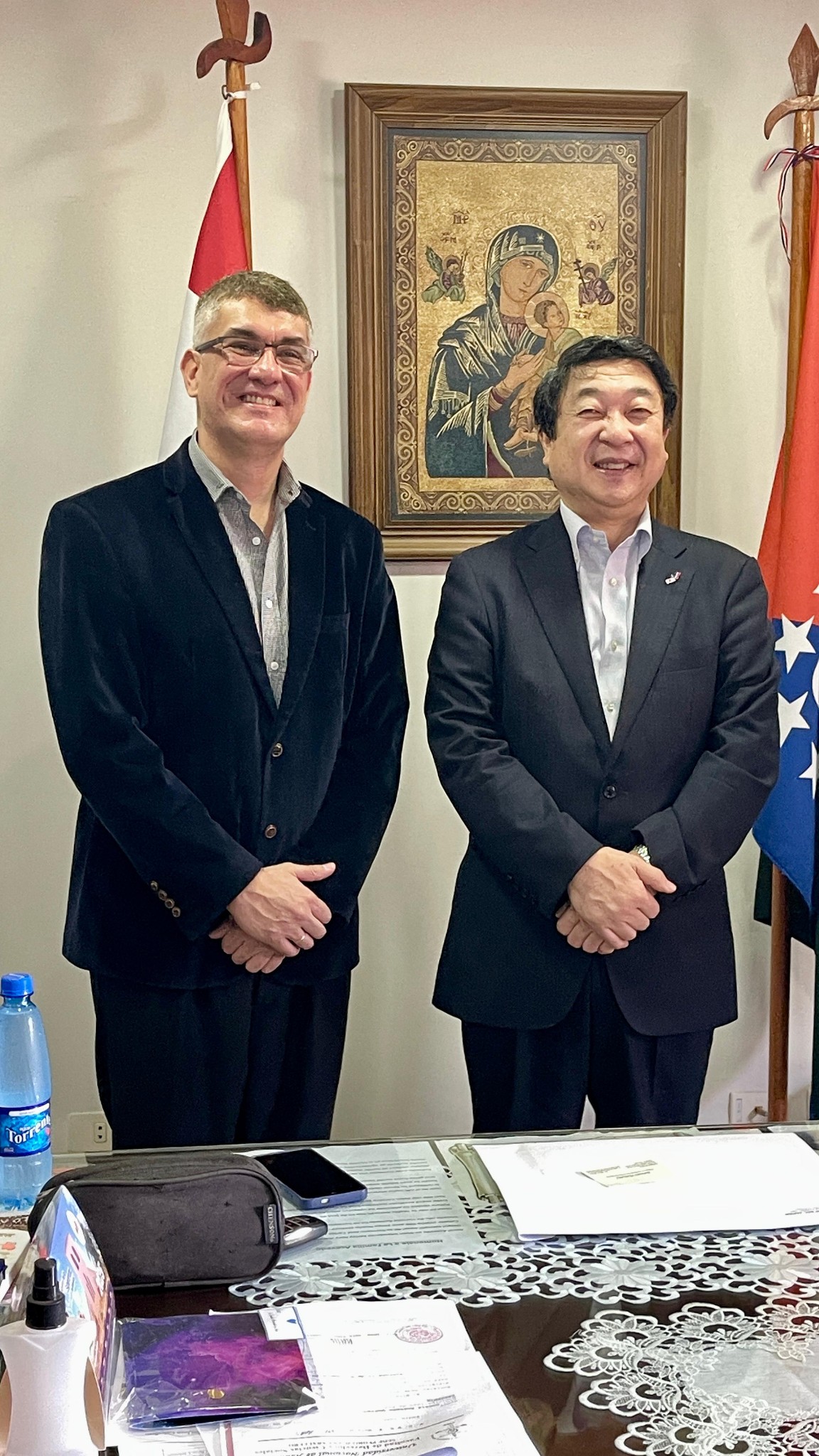 PJC: Reunión entre el Intendente Municipal y el Embajador del Japón