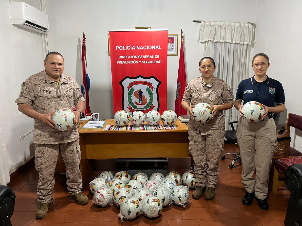 Policía Nacional fomenta el deporte como herramienta preventiva en Guairá