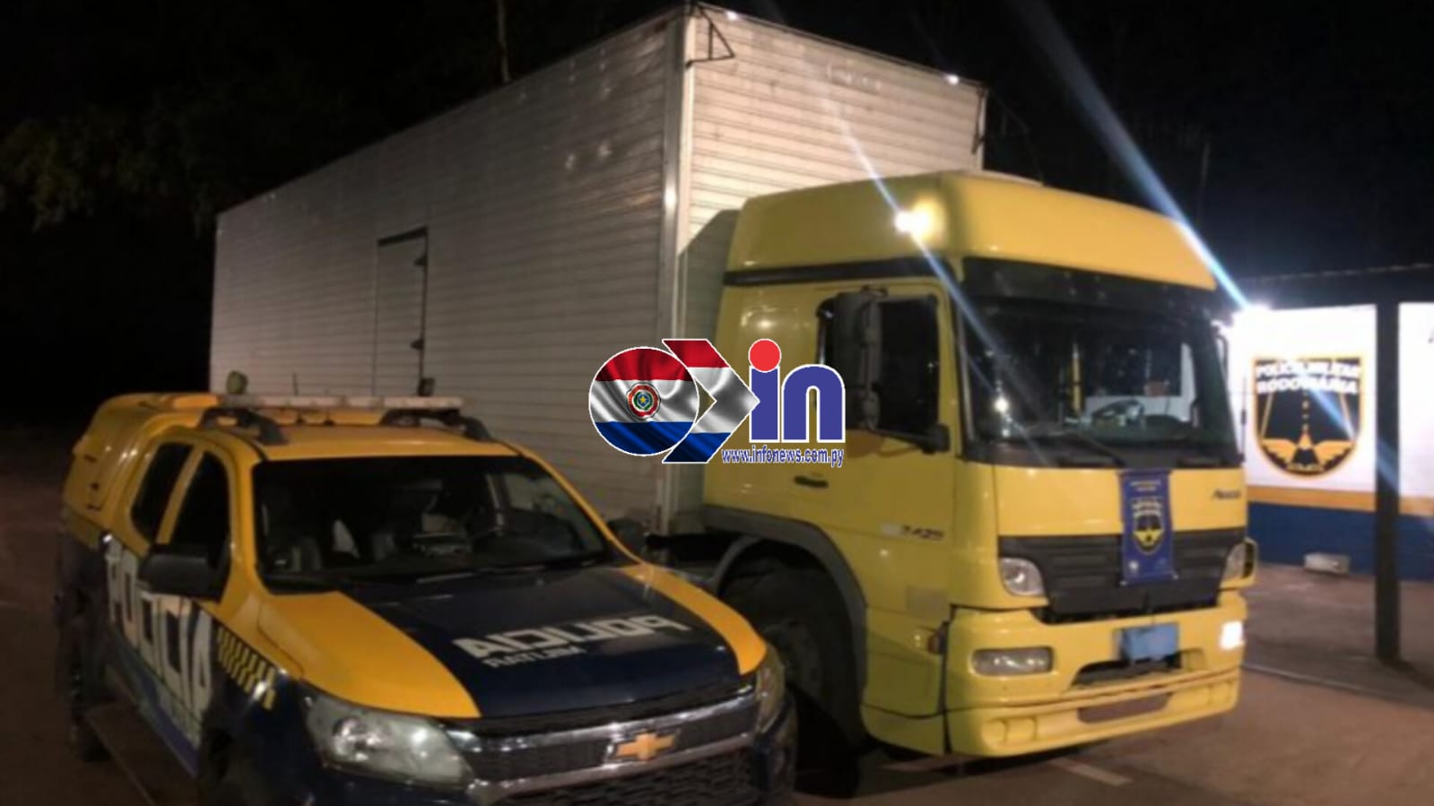 Caminhão furtado é encontrado em Ponta Porã; motorista continua desaparecido. Caminhão furtado é encontrado em Ponta Porã; motorista continua desaparecido.