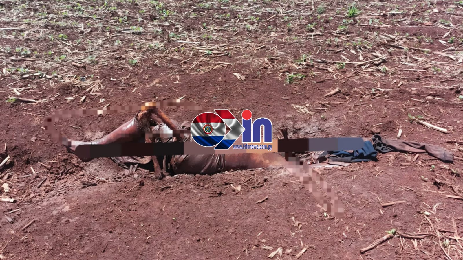 Corpo não identificado é descoberto na fronteira.