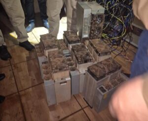 Operativo conjunto desmantela centro de minería ilegal en Cerro Corá por sustracción de energía