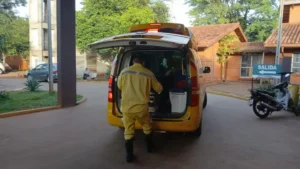 Amambay: Guardia de seguridad muere arrollado por un camión al salir de su trabajo